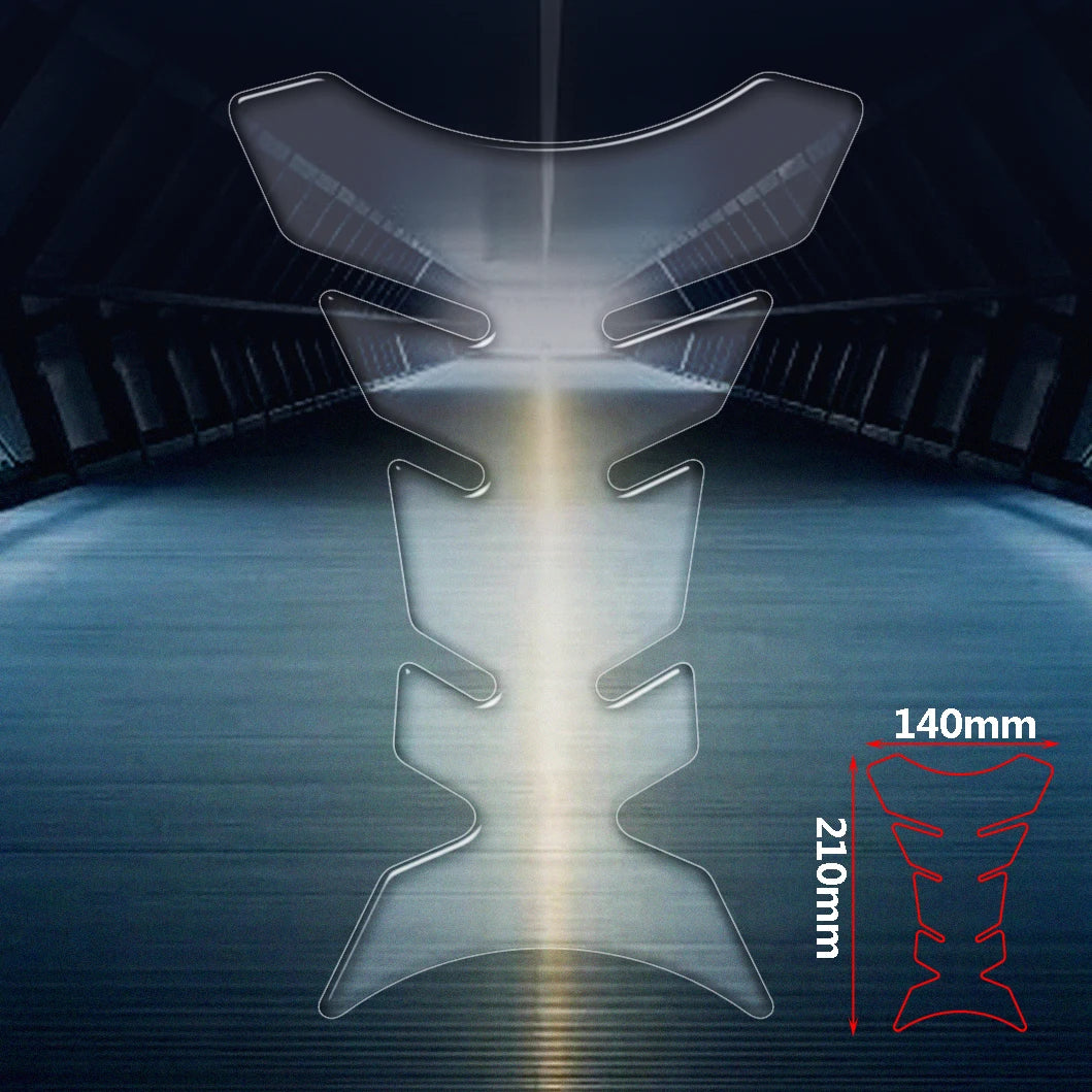 Transparent Motorcycle Tank Pad Protection Universal for Kawasaki Honda Yamaha Suzuki Aprilia Benelli Motorbike Stickers