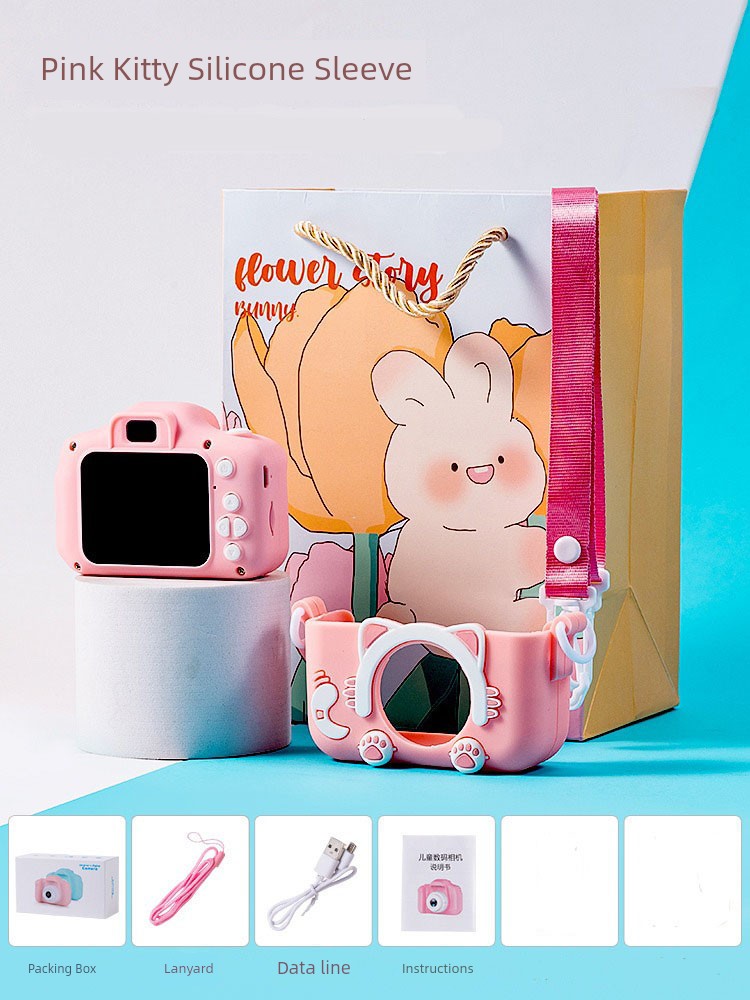 Children's Camera Toy Gift for Boys and Girls, Can Take Pictures and Print, Baby Digital Instant Camera, 2025 Student Model