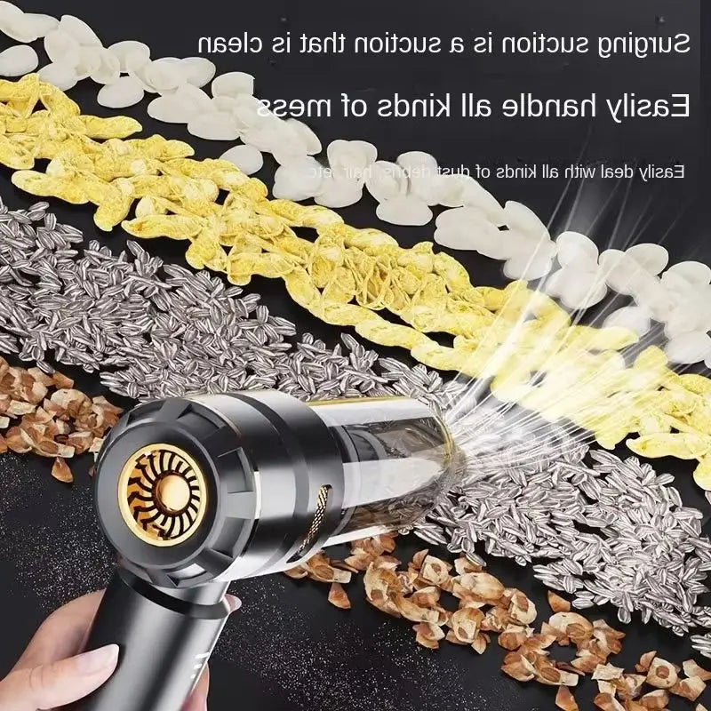 Car Vacuum Cleaner High Power Portable Handheld Wireless Brushless Motor Cleaning Machine Powerful Air Duster for Home Appliance