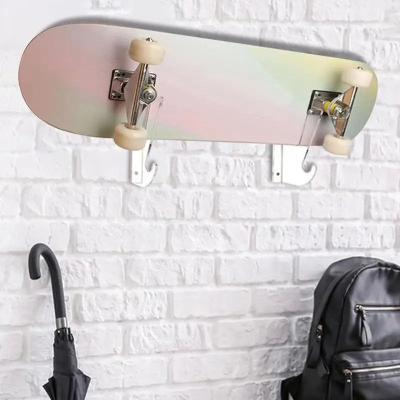 Skateboard Wall Mount Display Horizontal Storage Hanger For Longboard Skateboard Stand Skateboard Shelf Fits Virtually All