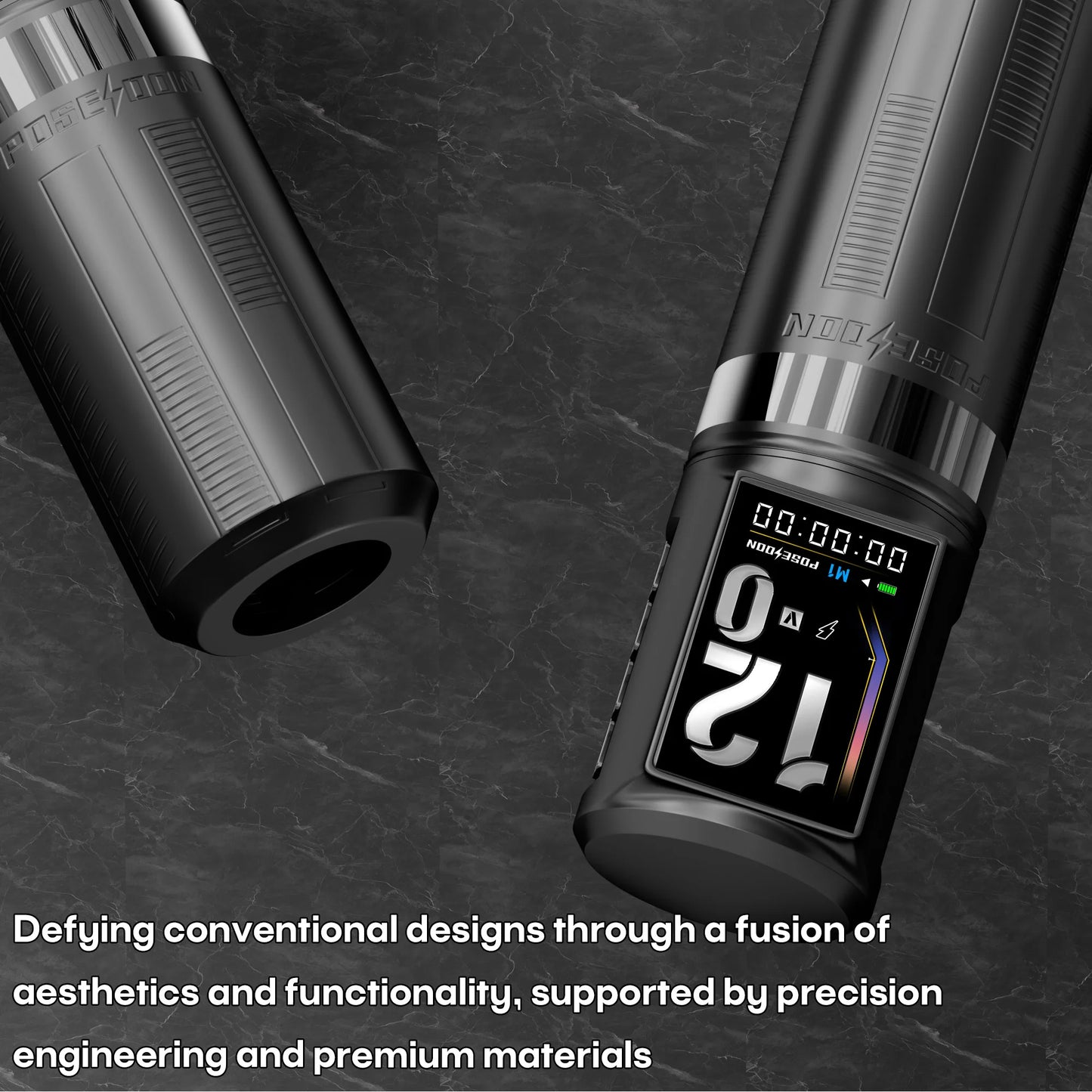 Tattoo Kit POSEIDON Wireless Tattoo Pen Kit For Permanent Makeup Tattoo Machine Kit New Professional HM163 Tattoo Gun Kit