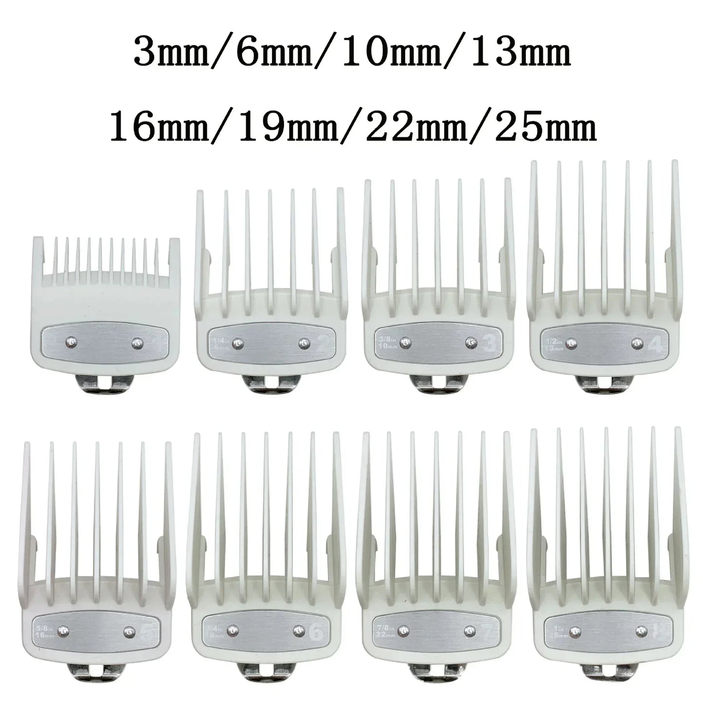 Professional Hair Clipper Limit Guide Comb For Wahl Trimmer Universal Cutting Guide Comb Haircut Tools Hair Clipper Limit Comb