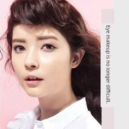 Novice Eyeliner Mascara Anti-Smudge Aid Eyebrow Pencil Eyebrow Stencil Flat Eyebrow Suit Handy Gadget Hot