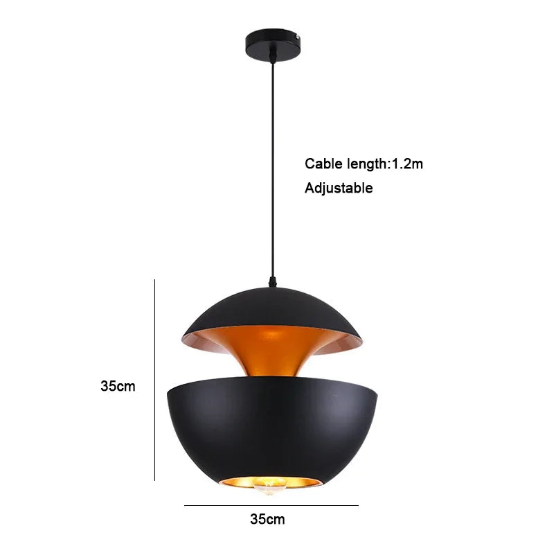 Nordic LED Chandeliers Pendant Light Home Indoor Decor Hanging Lighting Living Room Dining Room Bar Restaurant Lustre Suspension