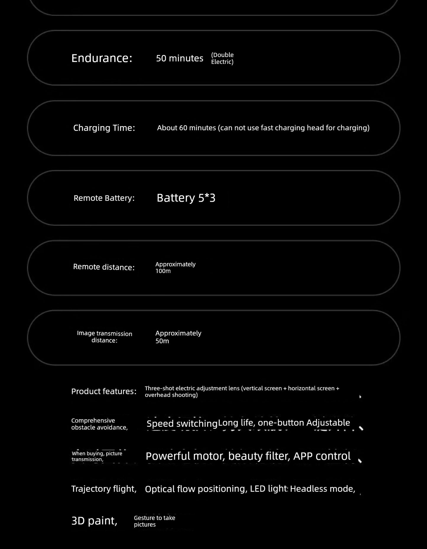 Nuobaman Kids Toy Birthday Gift Drone