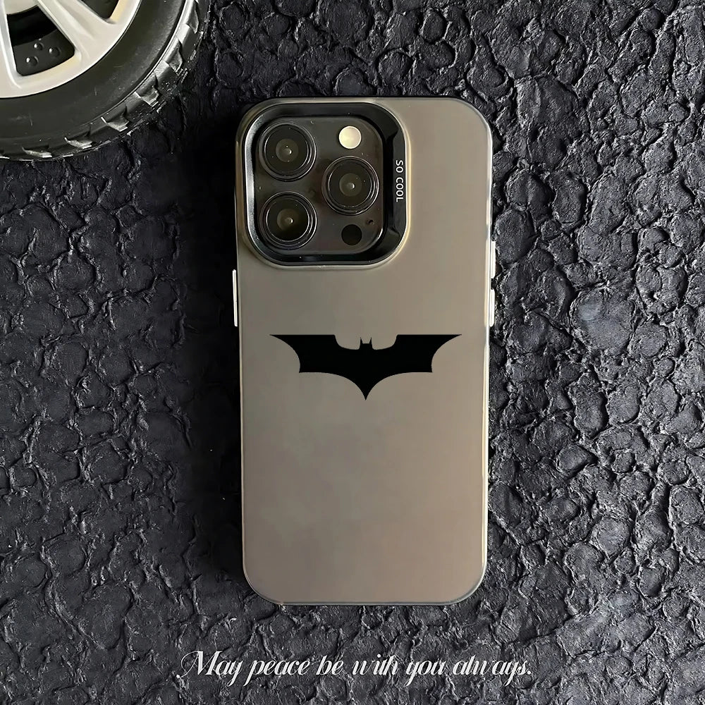 Cool Anime B-Batmans Phone Case For iPhone 17 17e 16e 16 15 14 13 12 11 mini Pro Max X XR 8 Air Plus Anti Fall Matte Back Cover