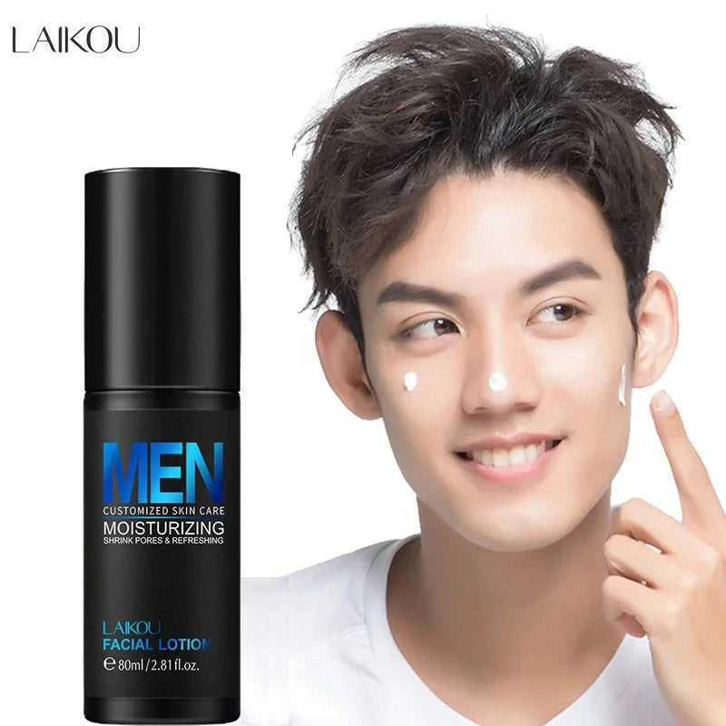LAIKOU Face Lotion For Men Sensitive Skin Firming Cream Refreshing Moisturizin Men's Night Moisturizer Facial Skin Care Products