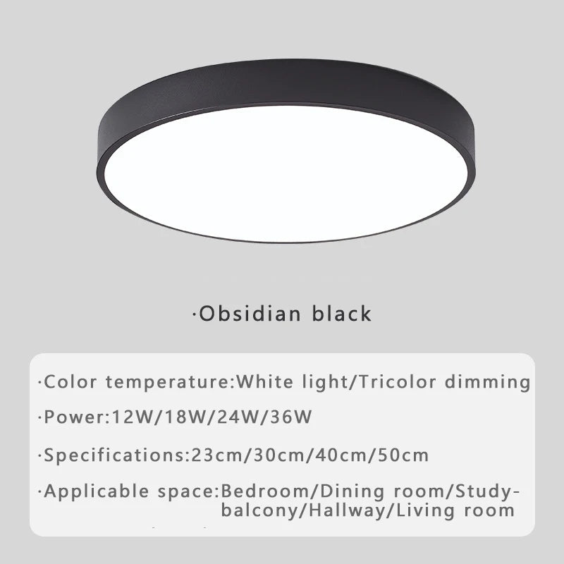 Macaron LED Nordic ceiling light creative modern minimalism living room bedroom study dining room corridor balcony lighting