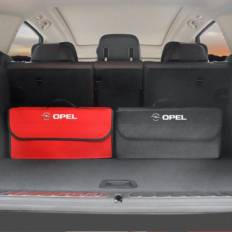 Opel Car Organizer Bag Storage Tool Trunk Box Car Accessories For Corsa D Adam OPC H Astra Mokka G Zafira A DX J Antara C Junior