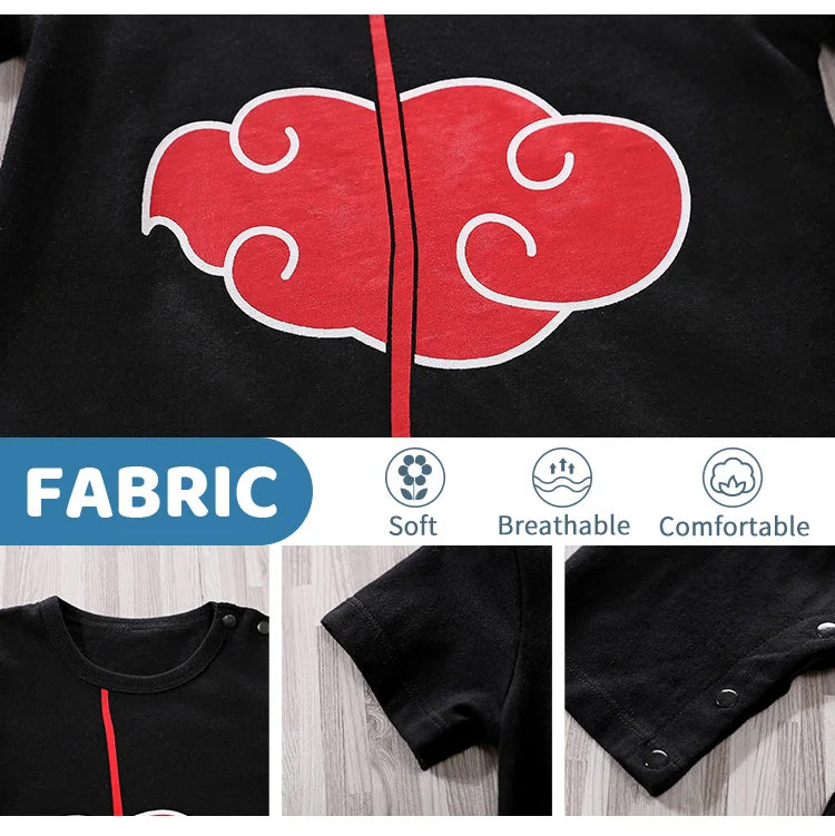 Newborn Clothing Handsome Anime Role Play Cotton Comfortable Soft Boys And Girls 0-18 Summer Short Sleeved Baby Jumpsuit