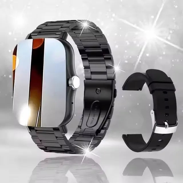 NEW 2025 Fashion SmartWatch Android Phone 2.01" Color Screen Full Touch Custom Dial Watch Women Bluetooth Call Smart Watch Men