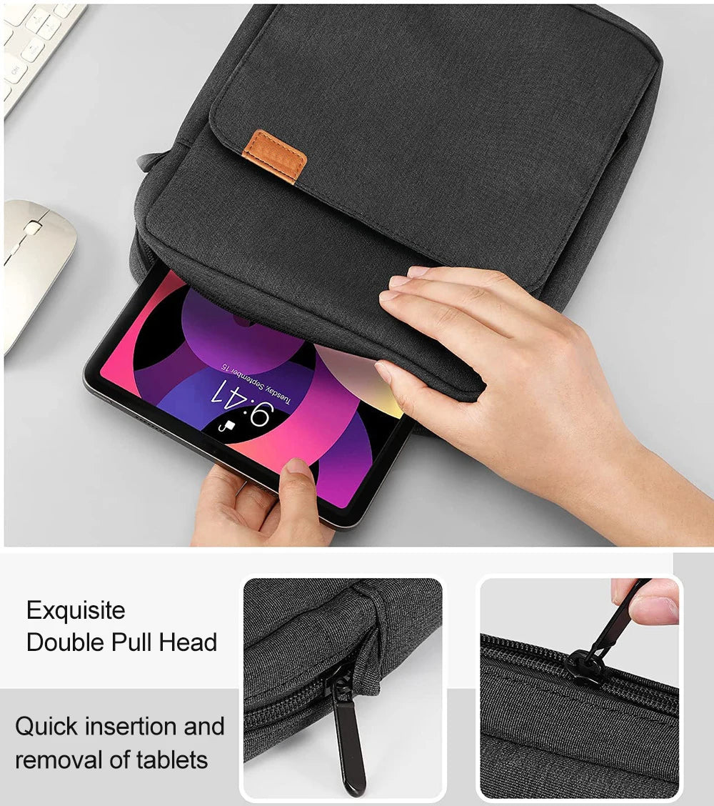 Shoulder Bag for MacBook Air M1 Case 2023 New M2 13 inch Laptop Bag for iPad Air 5 Pro 12.9 11 10th Gen S9 8 7 Plus women / men
