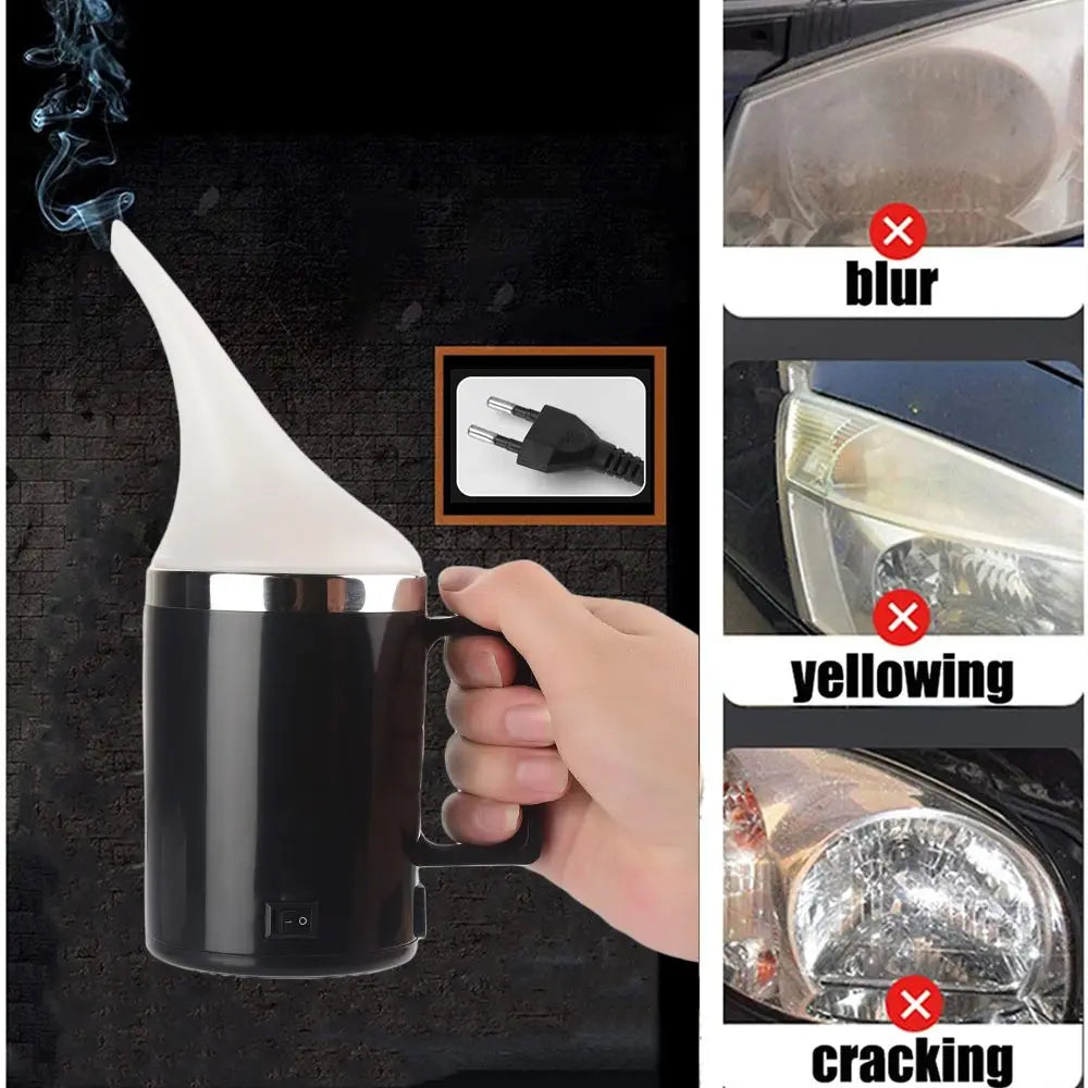 650g/500ml Headlight Regeneration Cleaning Renovated Car Headlight Renovation Kit Polishing Car Lamps Kettle For Headlight Lamps