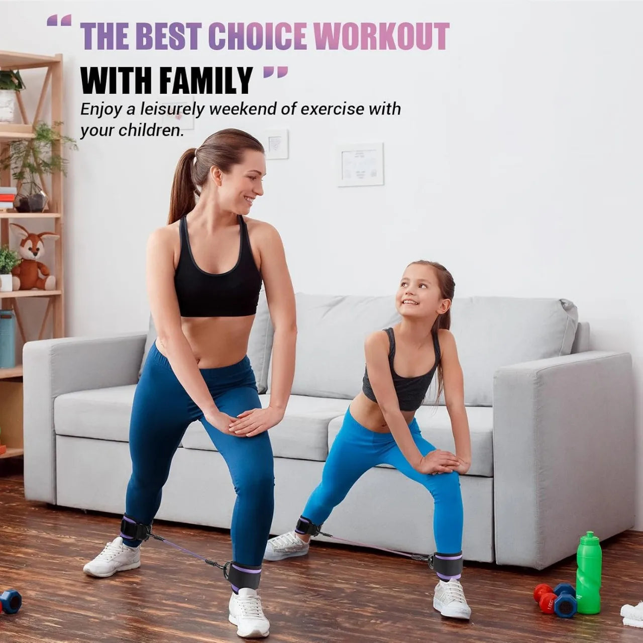 Pilates Ring Circle Set 15 Pcs Exercise Accessories for Women Workouts Yoga Ring Gym Back Bag Resistance Band Anti Slip Socks