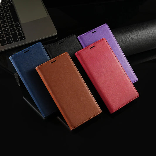 Ultrathin Magnetic Flip Leather Case For iPhone 17 16 15 14 13 12 11 Pro Max 16E Wallet Card Cover For iPhone XS Max XR 8 Plus
