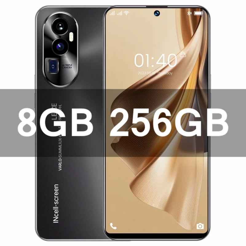 2026 Original Reno 10 Pro Phones Celular SIM Phone Unlocking Mobile Smartphone Qualcomm 8 Gen 2 Dua 5G 7.3 Android 16GB+1T AC6