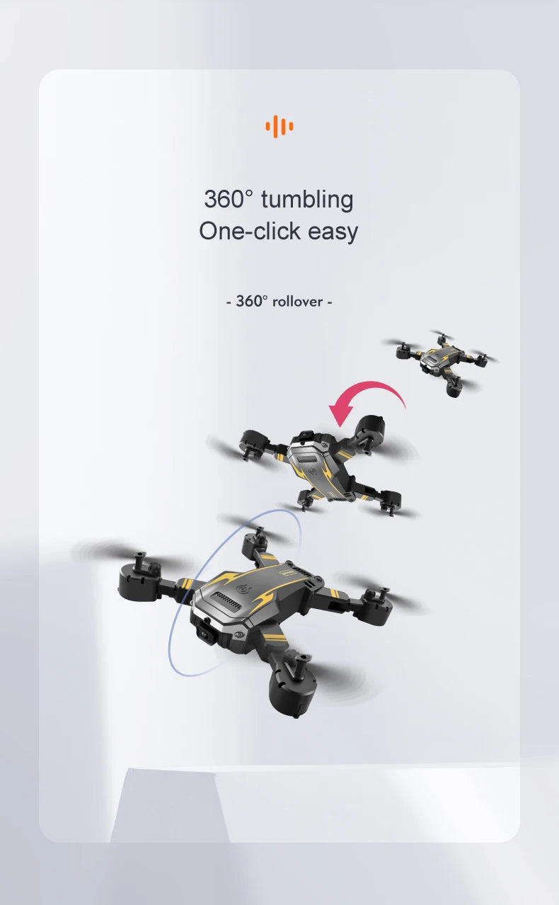 NEW G6 Mini Drone RC Camera Dron Remote Control Quadcopter Follow Me Helicopter Circle Fly Drones For Kids Toys Birthday Gift