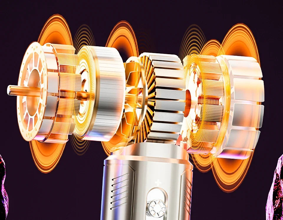 SZUK Mini Air Blower Brushless Motor Turbo Jet Fan Handheld Portable Duct Fan Turbofan Powerful Air Blower Car Vacuum Cleaner