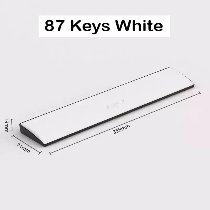 AJAZZ Wrist Rest Mechanical Keyboard 61/81/87/104 Keys Keyboard PU Wrist Pad Support Ergonomic Soft Memory Foam Hand Rest