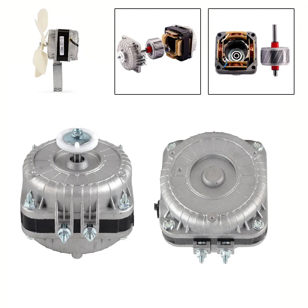 30W 220v 50HZ Refrigeration Condenser Fan Motor Refrigerator Fan Motor Cooling Fan For Commercial Refrigeration Cold Rooms