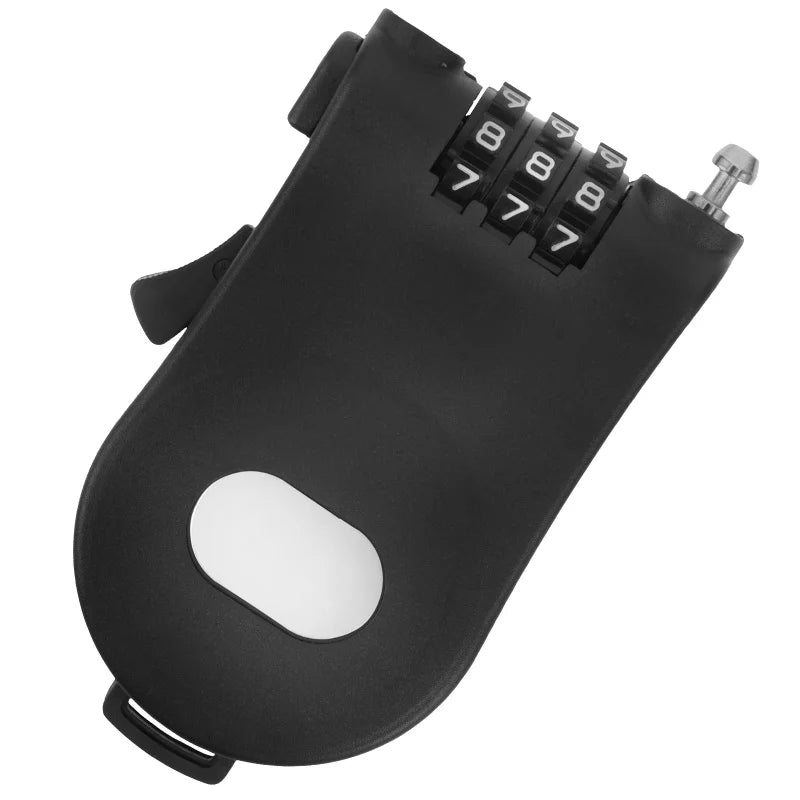 Snowboard Security Lock Ski Board Anti-Theft Lock Scooter Bike Password Locks Retractable Steel Wire Safety Locks