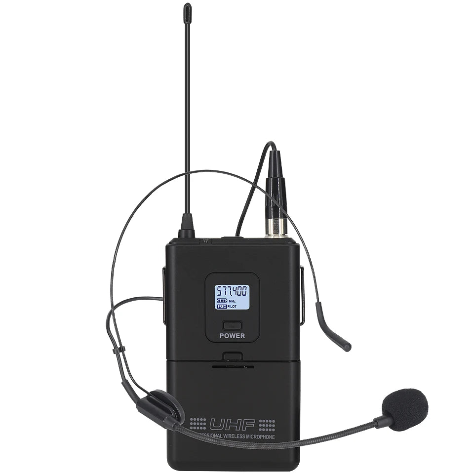 KATELEIYU UHF High end karaoke stage performance, wedding family KTV, party professional 8-channel wireless microphone system
