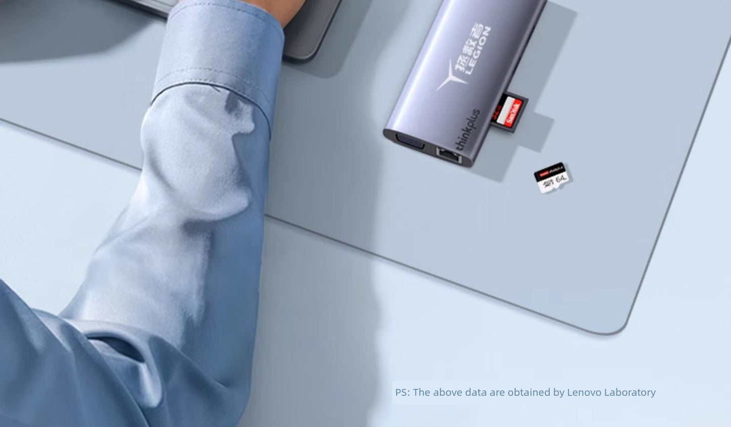 Lenovo Saver USB Cast Screen Network Cable Expansion Dock