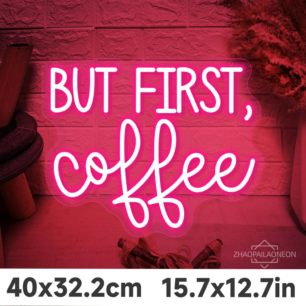 Coffee Neon Led Sign Restaurant Cafe Neon lights USB Coffee Shop Tea Room Decor For Pantry Coffee Cafe Bar Decoration Neon Signs