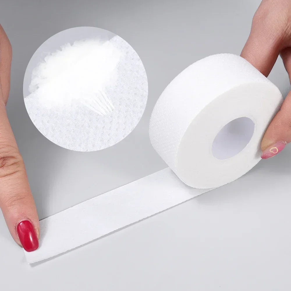 8/16M Hat Shirt Collar Anti-dirty Grime Protector Fixing Sticker Self-adhesive Disposable Tape Rolled Sweat-absorbent Tape