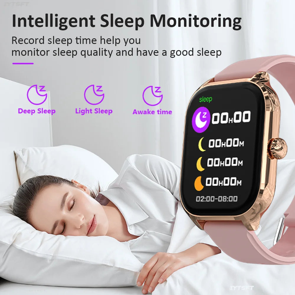 LAXASFIT New H9 Promax Smart Watch Dial to Answer Calls Calorie Tracking Heart Rate Oximetry Monitoring Bluetooth Smartwatch