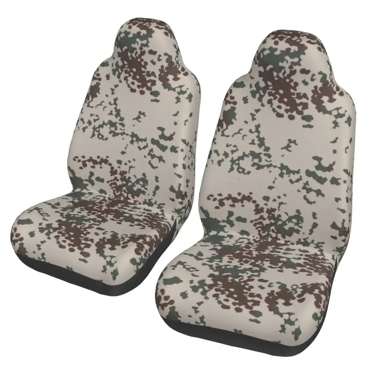 Urban Style Camouflage Universal Car Seat Cover Off-Road For SUV Multicam Front Rear Flocking Cloth Cushion Fabric Hunting