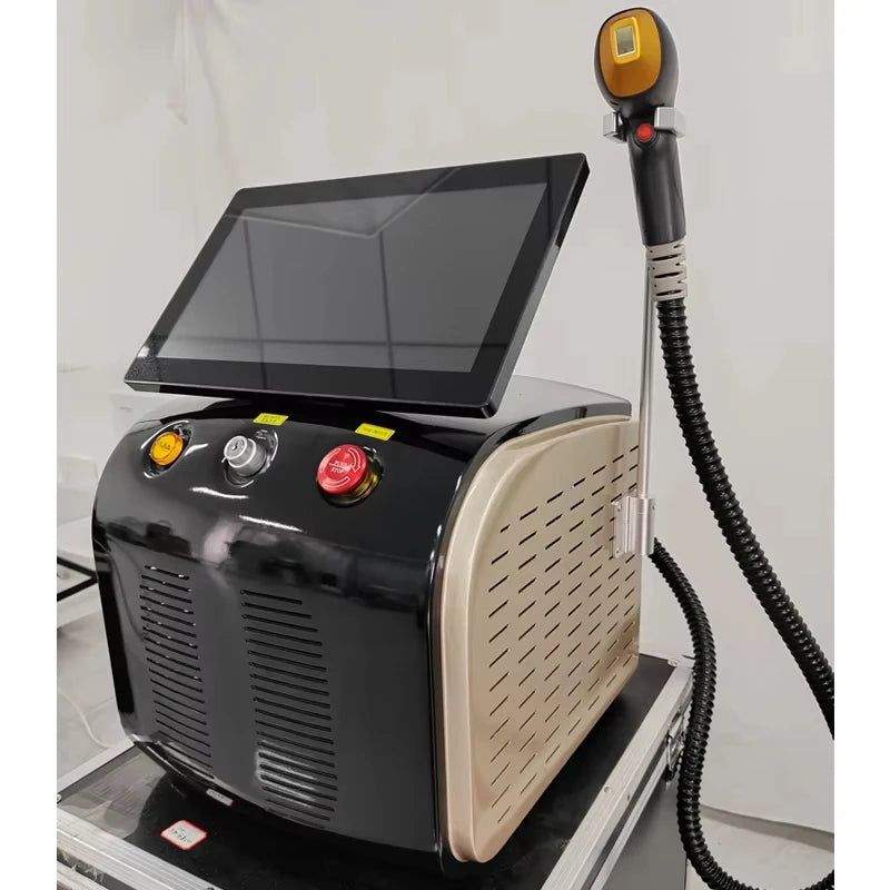 Professional 808nm Diode Laser Hair Removal Machine 3 wave Ice Titanium Painles Permanent Alexandrite Device For Salon Depilador