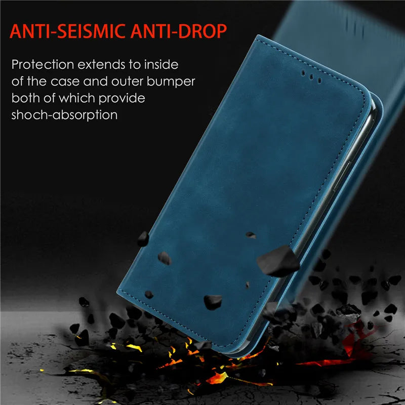 Luxury Case For Xiaomi 15T Pro 5G 2025 Magnetic Leather Flip Book Funda for Xiaomi 15 Ultra Wallet Etui Mi 15T 15 T Pro Cover
