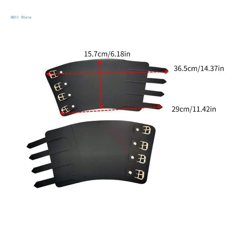 Medieval Wrist Guard Punk Medieval Cosplay Halloween for Macho Men for Dressing Up at Parties and Festivities