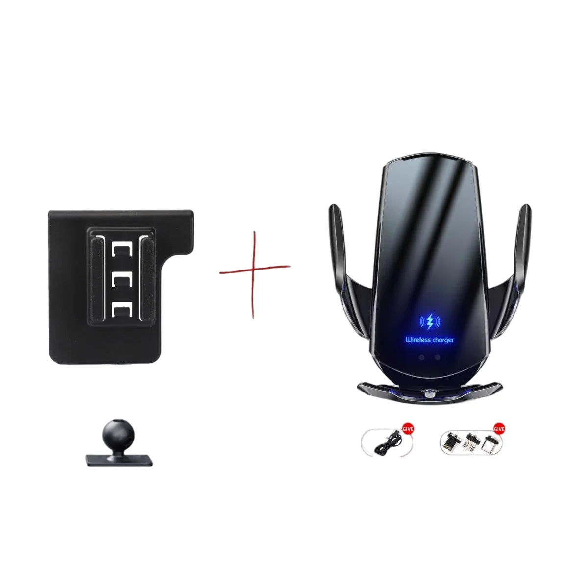 Cars Bracket For Hyundai Palisade LX2 2019-2023 2020 2021 Car Phone Holder Special Fixed Base 15W Wireless Charging Accessories