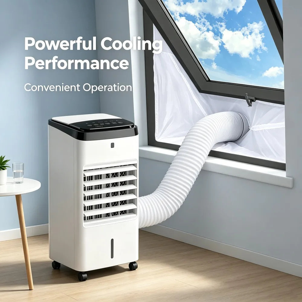 Tilt Roof Skylight Aircon Window Seal Cloth PAC Vent Hose Sealing Fabric For Inclined Skylight Mobile AC Exhaust Install Work