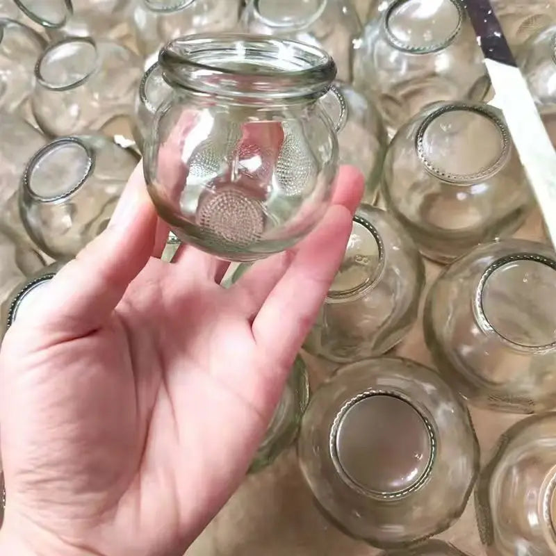 6/8/12pcs Thick Glass Cupping Beauty Can Chinese Traditional Healthcare Cupping Body Points Massage GuaSha Therapy gift fire rod
