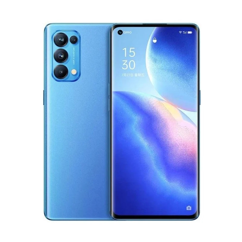 OPPO Reno 5 pro 5G smartphone Global firmware 12GB 256GB ColorOS 11.1 6.55" 64MP Quadruple camera Dimensity 1000+ used phone