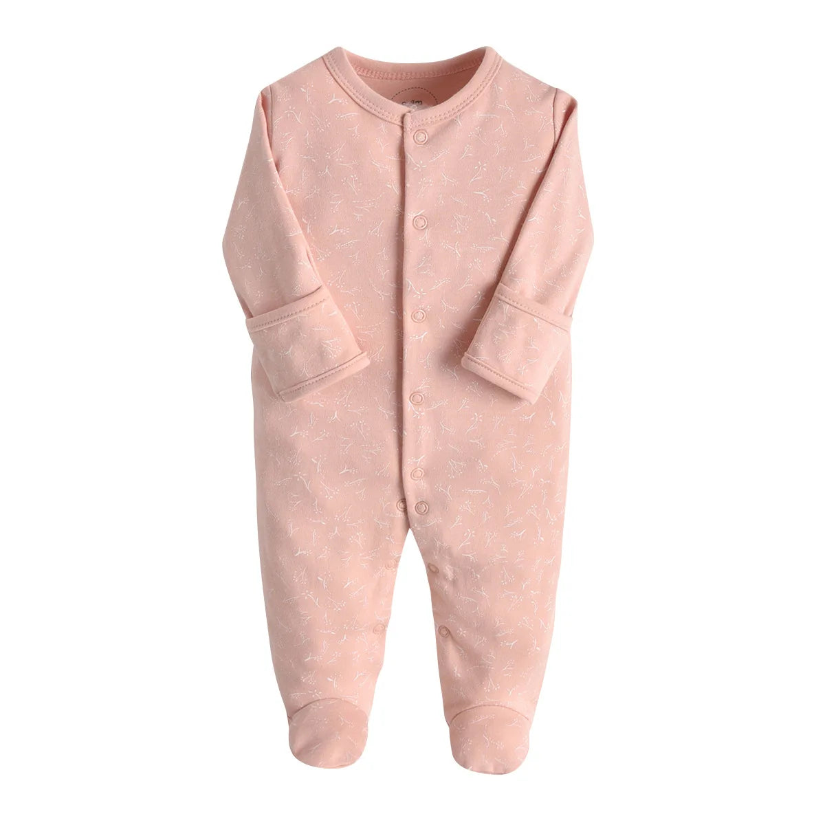 3Pcs Brand Newborn Baby Clothes Set Infant Boys Girls Romper Cotton Long Sleeve Pajamas Jumpsuit Toddler Outfits