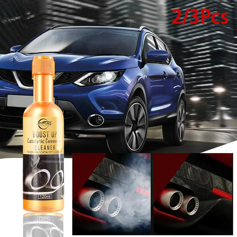 3pcs 120ML  Car Catalytic Converter Cleaners Automobile Cleaner Catalysts Easy To Clean Engine Accelerators CSV