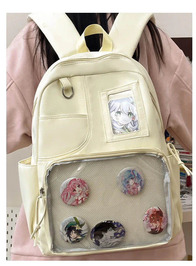 Japanese College Style Fashionable Backpack for Students Large Capacity Backpack for Women Highvalue Outdoor Backpack