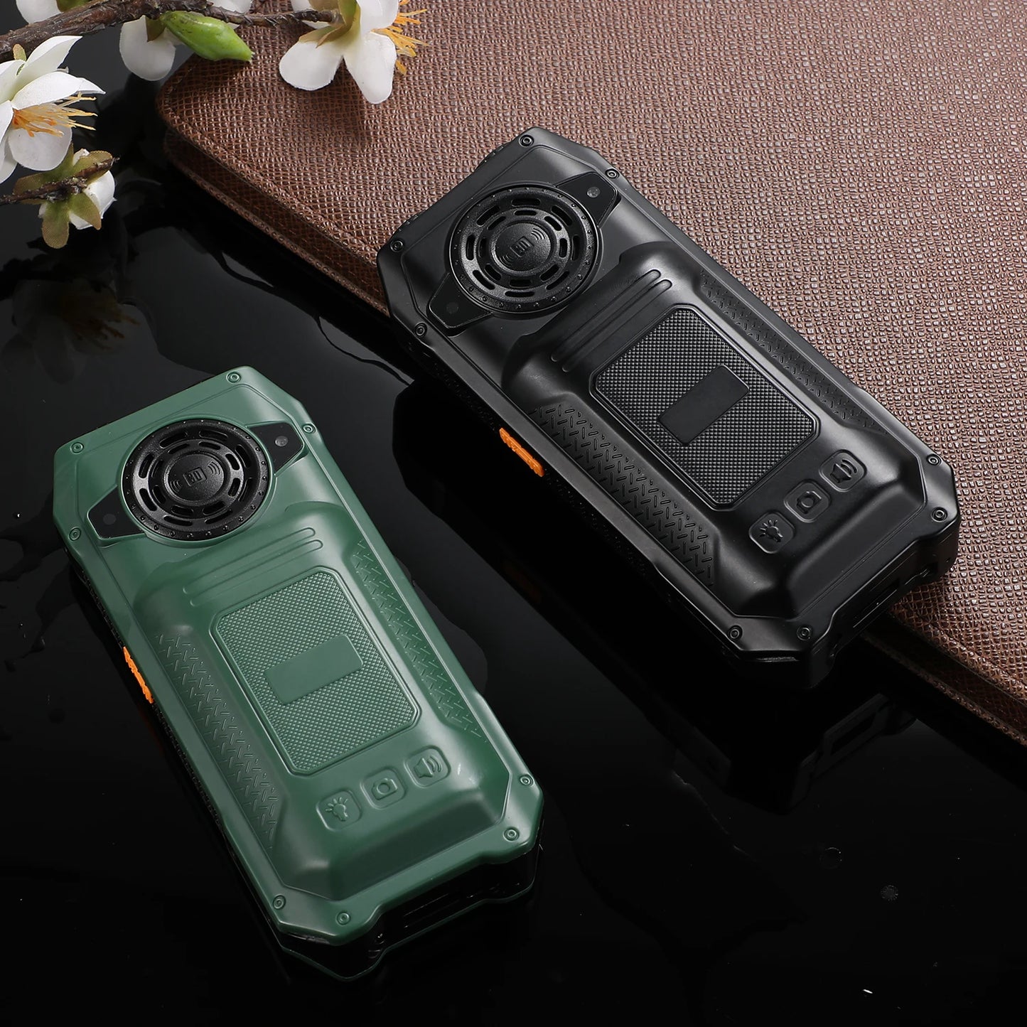 Rugged Mobile Phone M6000 GSM 2G Network 4 SIM Cards Magic Voice 3.5mm Jack 2.4'' Display Big Keyboard Cellphone For Elderly