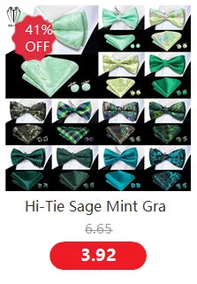 Hi-Tie Pure Black Silk Mens Shirts Plain Smooth Long Sleeve Formal Dress Blouse for Male Wedding Business Events Oversized Gift