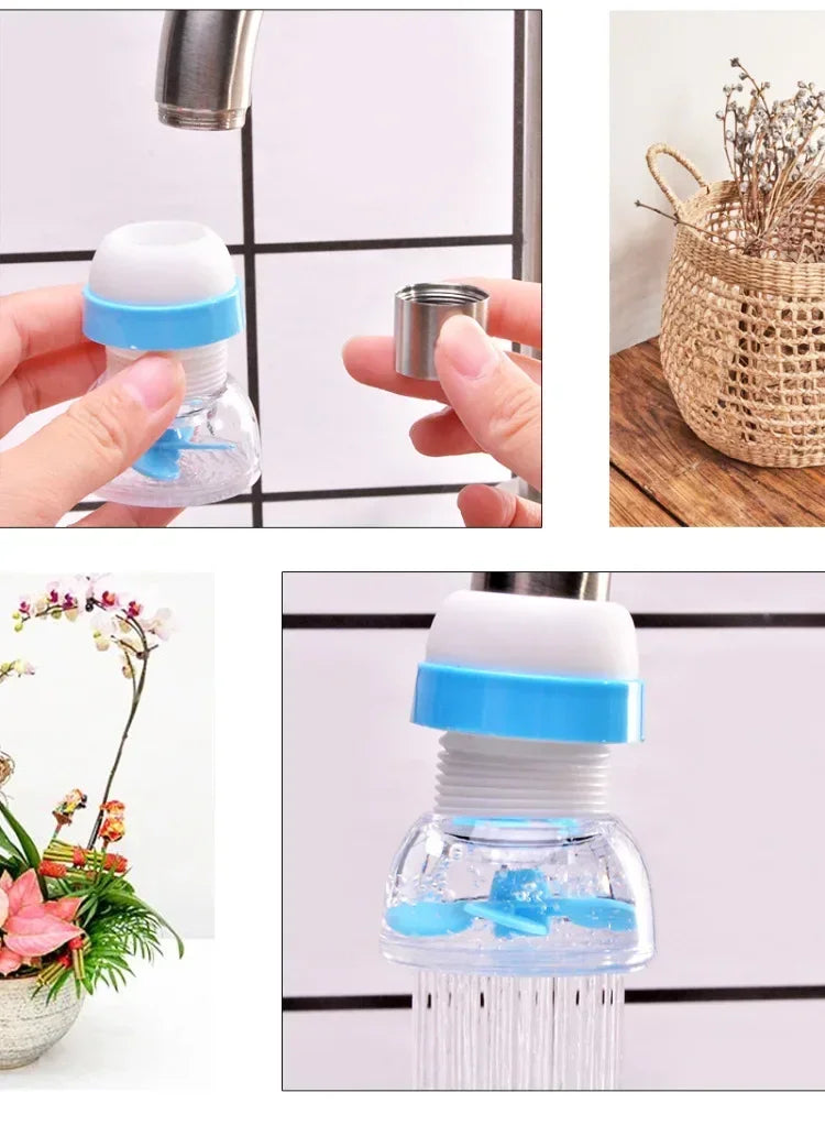 Kitchen Adjustable Collapsible Tap Water Household Faucet Tap Water Clean Purifier Filter Splash-proof Shower Accessories Tools