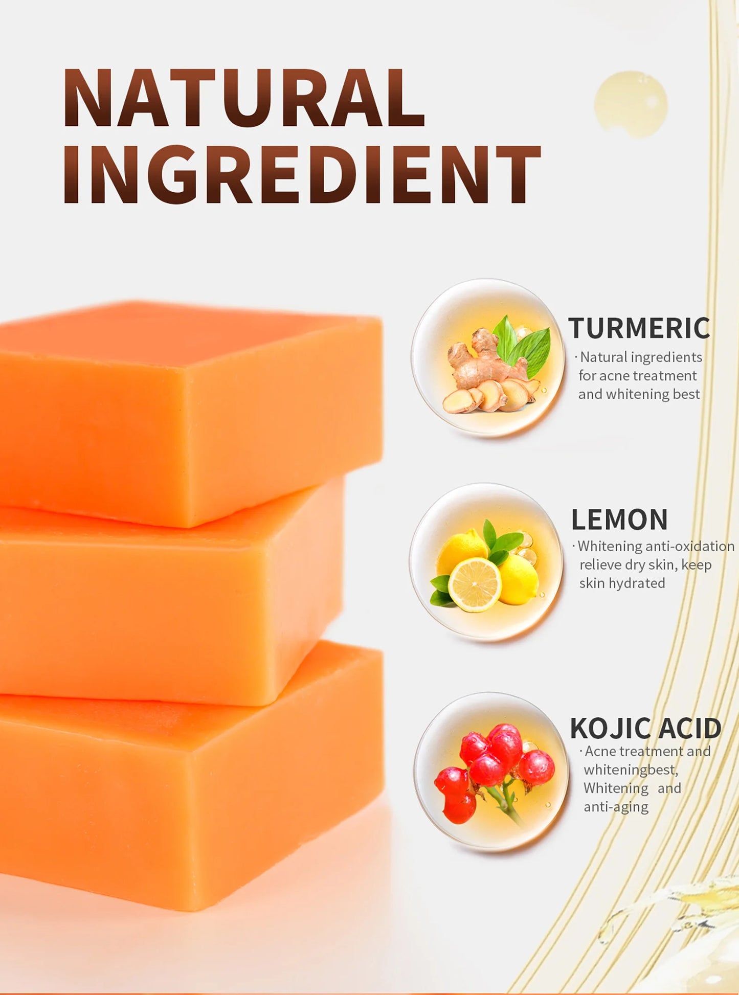 AILKE Whitening and Acne Removal Skin Care Set, With Glutathione, Vitamin C, Aloe Vera, Moisturizes, Evens Skin Tone