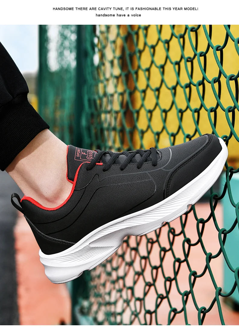 Road Running Shoes Unisex Waterproof Running Shoes Comfortable Athletic Shoes Waterproof and Slip-Resistant Travel Shoes