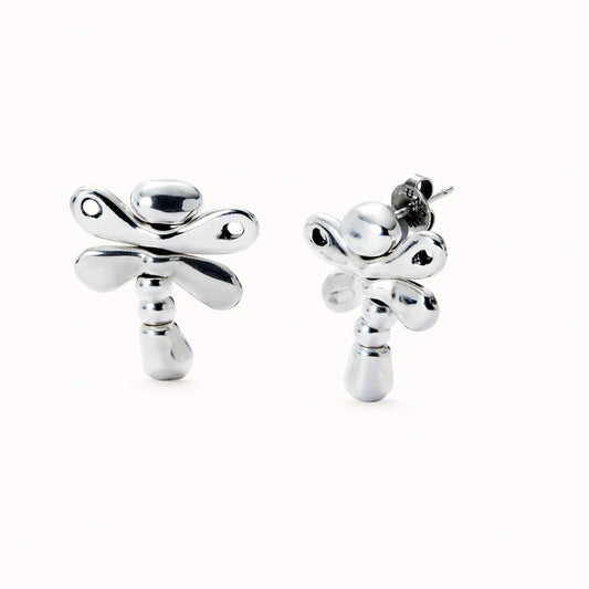 2025 fashion best-selling dragonfly minimalist earrings with a niche artistic retro personality