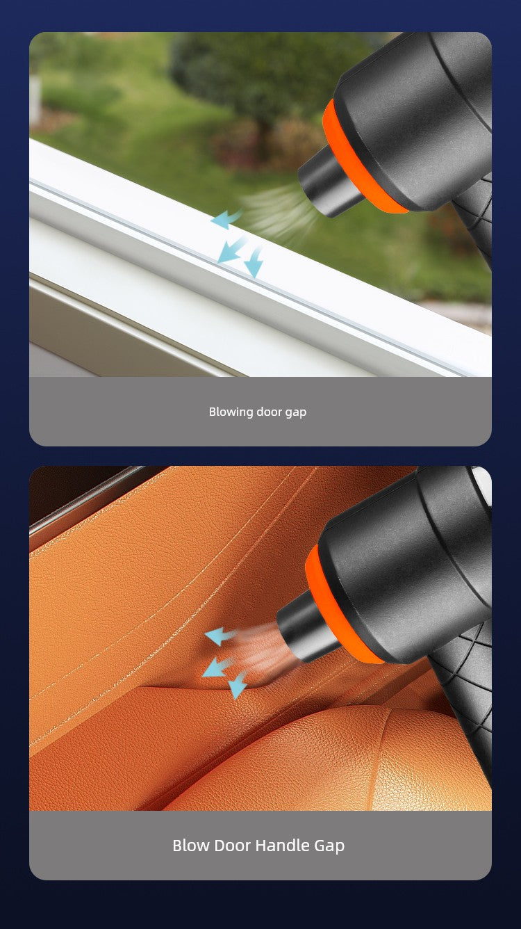 Car Window Vacuum Cleaner Wireless Charging Car For Home Groove Large Suction Power Strong Small Handheld Mini