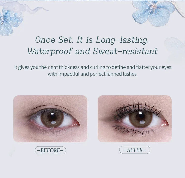 Flower Knows Mascara Eyeliner Butterfly Cloud Collection Long-lasting Waterproof Lash-Lengthening Non-Smudge Fine Natural
