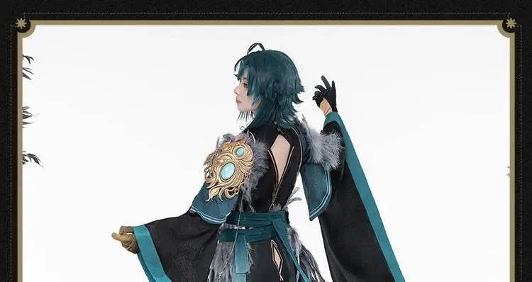 Halloween XIAO Costumes Hanfu Game Genshin Impact XIAO clothes Cosplay Costume Anime Costume Outfit Full Set